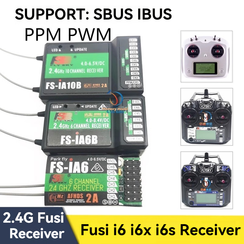 Drone Receiver - FUSI I6/i6X/i6S Fpv Receiver Compatible with