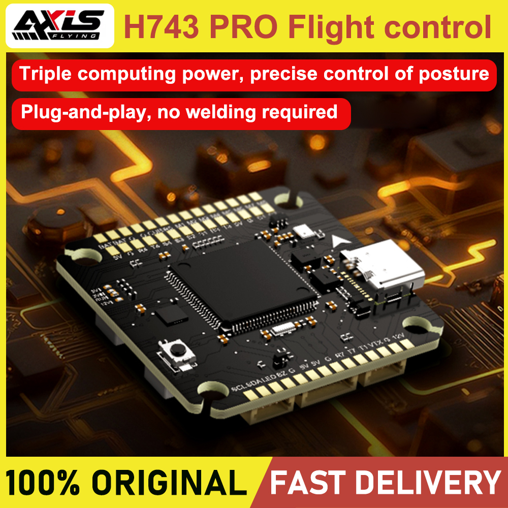 Axisflying H743 PRO Flight Con - đánh giá và giá Drone Flight Controller
