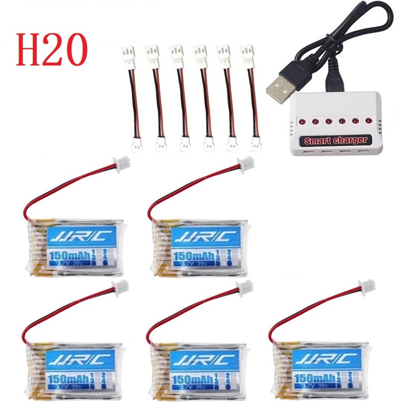 Original JJRC H20 battery 3.7V - đánh giá và giá Drone Charger