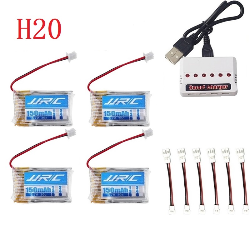 Original JJRC H20 battery 3.7V - đánh giá và giá Drone Charger