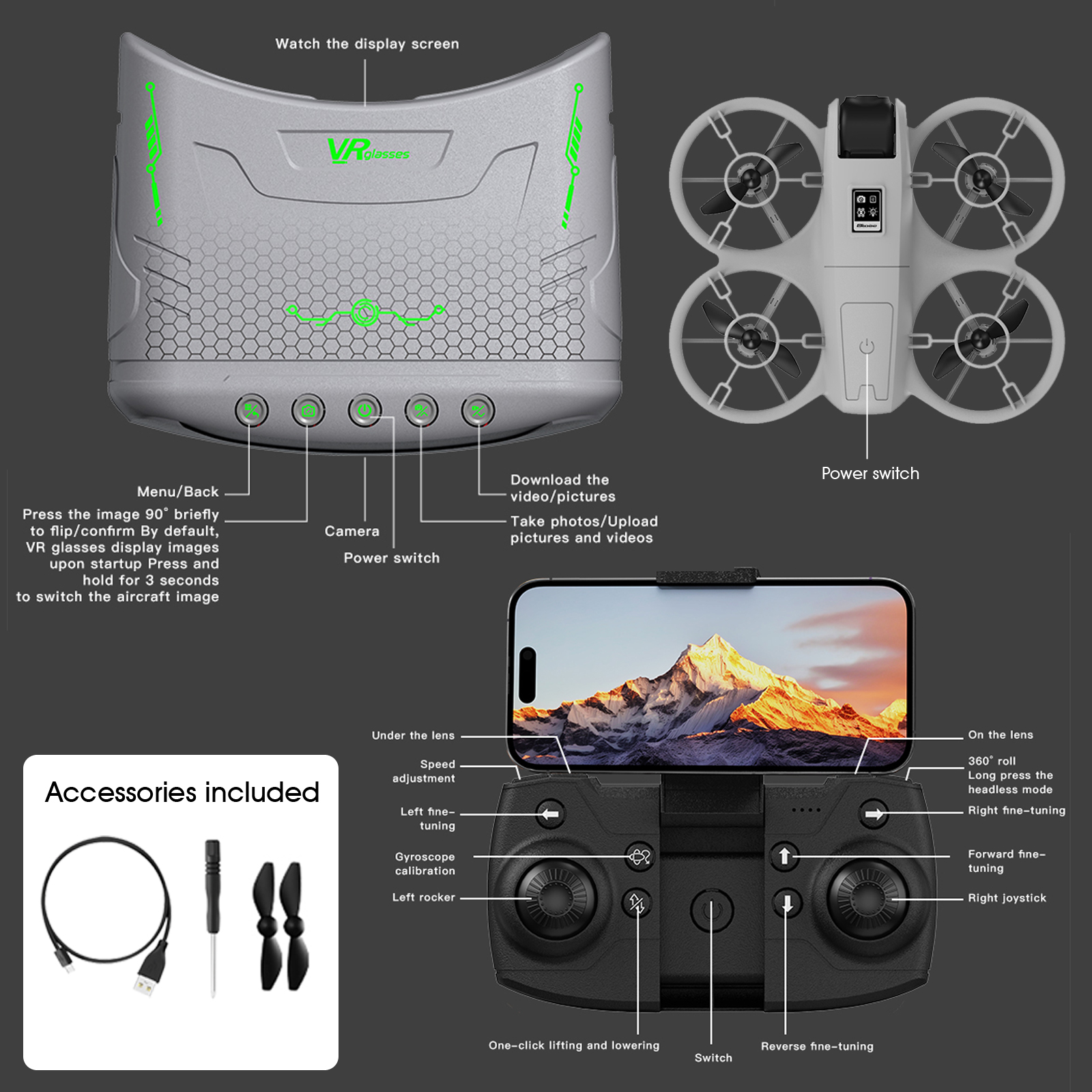 Mini Drone That Is Easy For Be - đánh giá và giá Drone Gimbal
