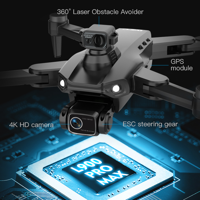 L900 Pro SE MAX GPS Drone 4K P - đánh giá và giá Drone Gps Module