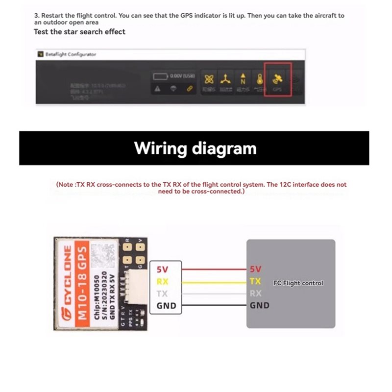 SQPP-M1018 M10 GPS Module With - đánh giá và giá Drone Compass