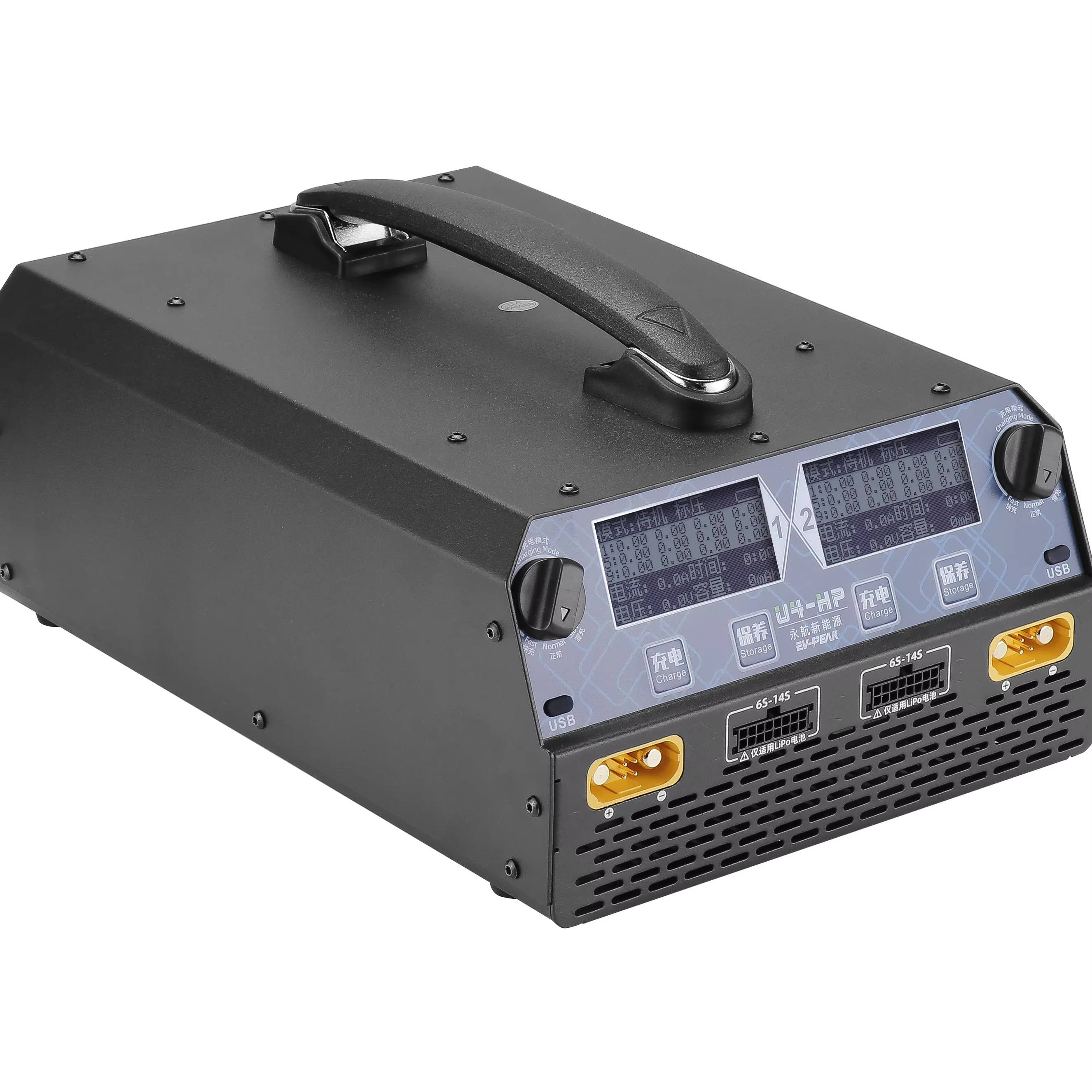 EV-PEAK U4-HP Dual Channel 250 - đánh giá và giá Drone Charger