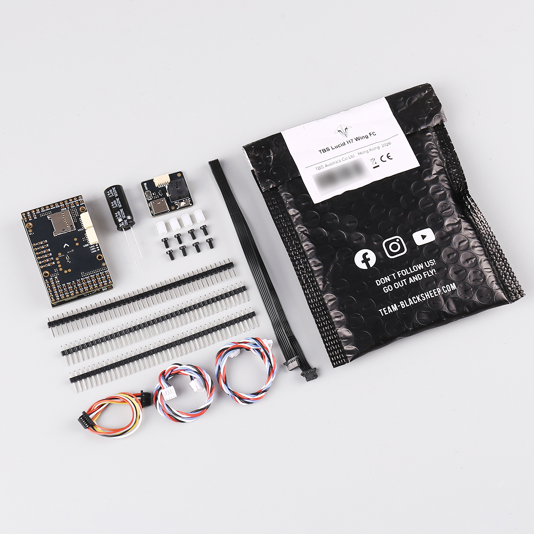 TBS LUCID H7 WING FC Dual Gyro - đánh giá và giá Drone Frame