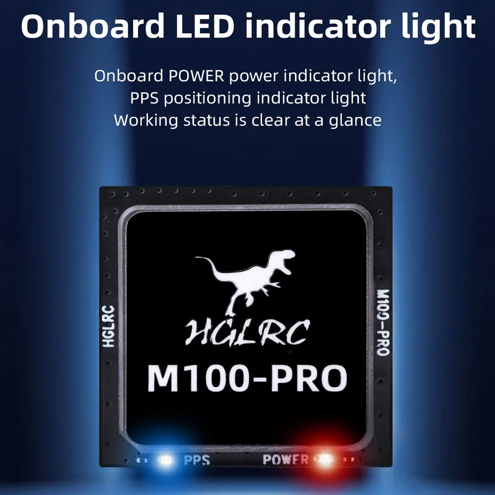 HGLRC M100 PRO GPS Chip B101 1 - đánh giá và giá Drone Compass