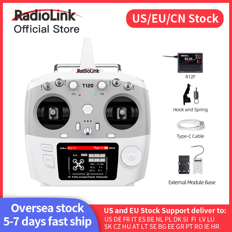 Radiolink T12D ELRS 12 Channel - đánh giá và giá Drone Flight Controller