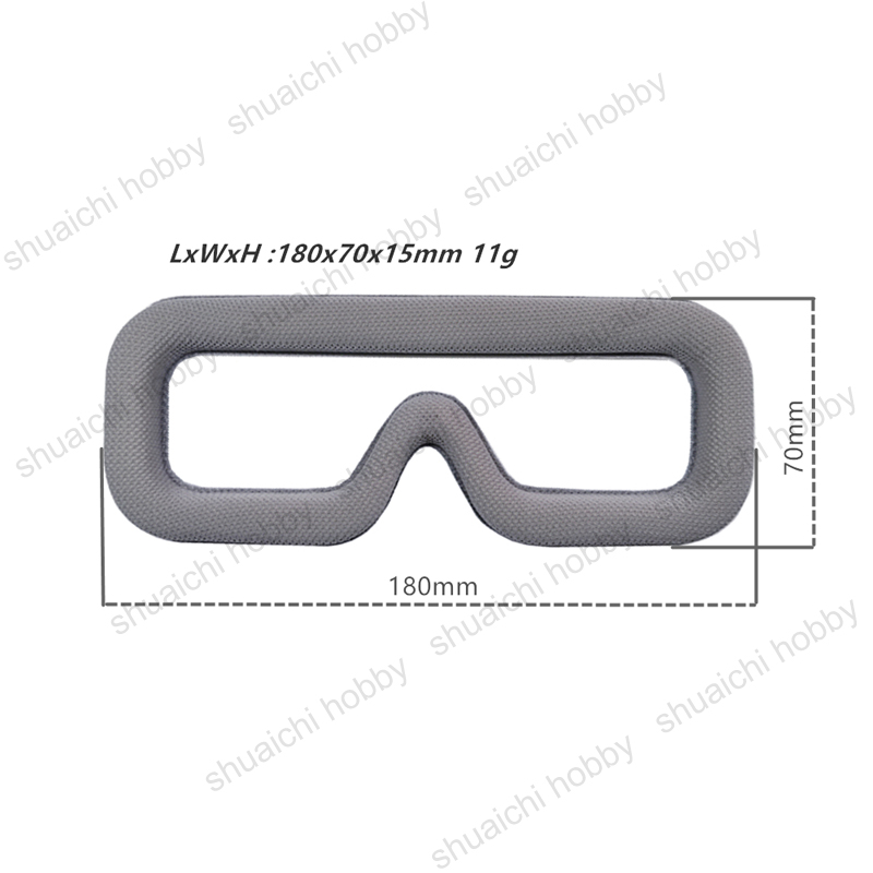 FPV Goggles Eye Mask Faceplate - đánh giá và giá Drone Compass