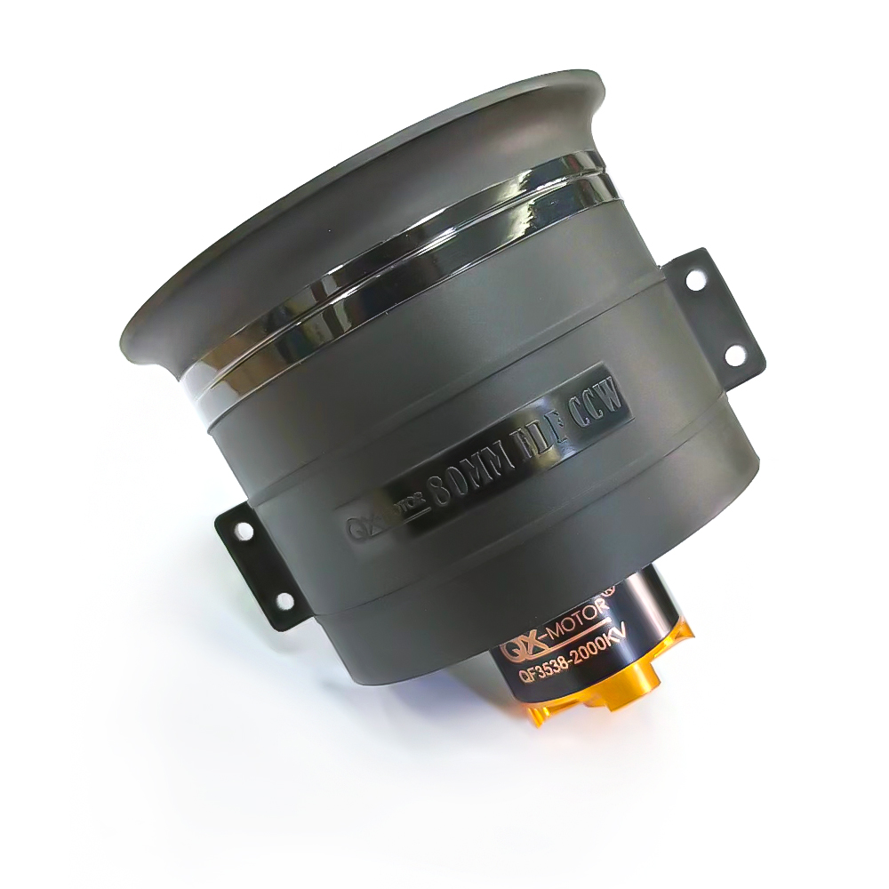 QX-MOTOR 80mm 12-Blade EDF CW/ - đánh giá và giá Drone Esc