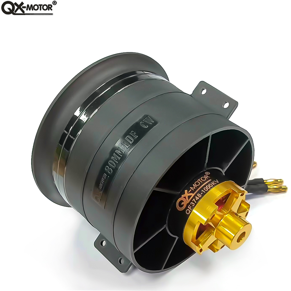QX-MOTOR 80mm 12-Blade EDF CW/ - đánh giá và giá Drone Esc