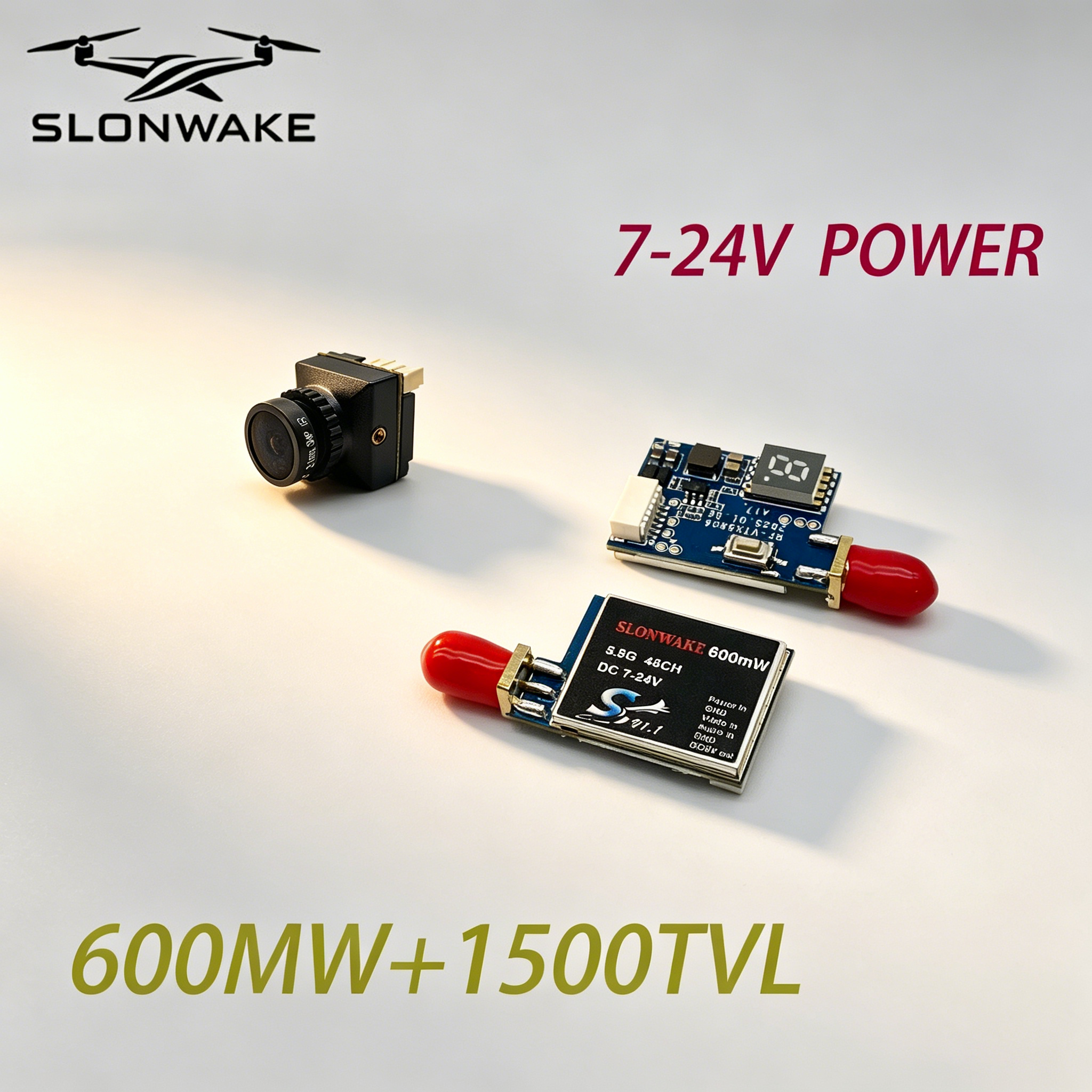 5.8GHz 600mw Video Transmitter - đánh giá và giá Drone Receiver