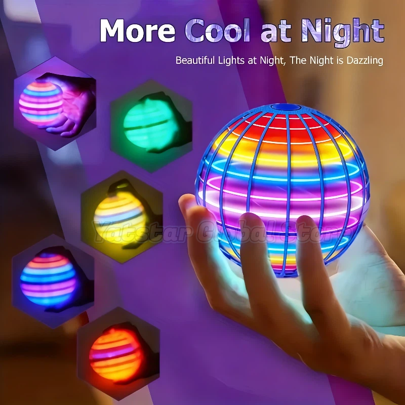 LED Light Up Flying Orb Boomer - đánh giá và giá Drone Battery