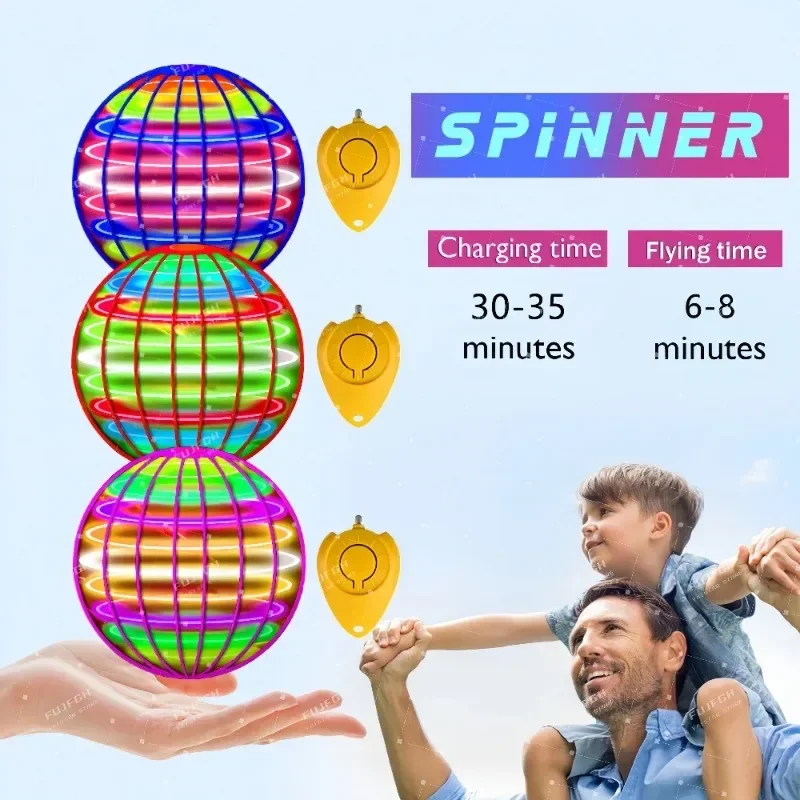 LED Light Up Flying Orb Boomer - đánh giá và giá Drone Battery