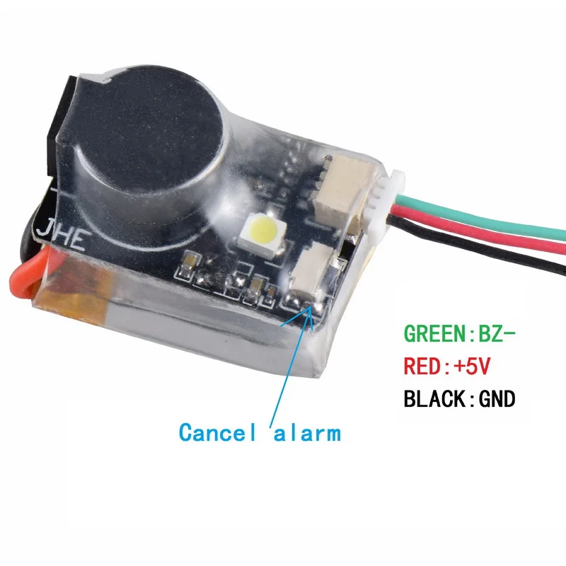 Mini Finder Buzzer JHEMCU JHE2 - đánh giá và giá Drone Buzzer