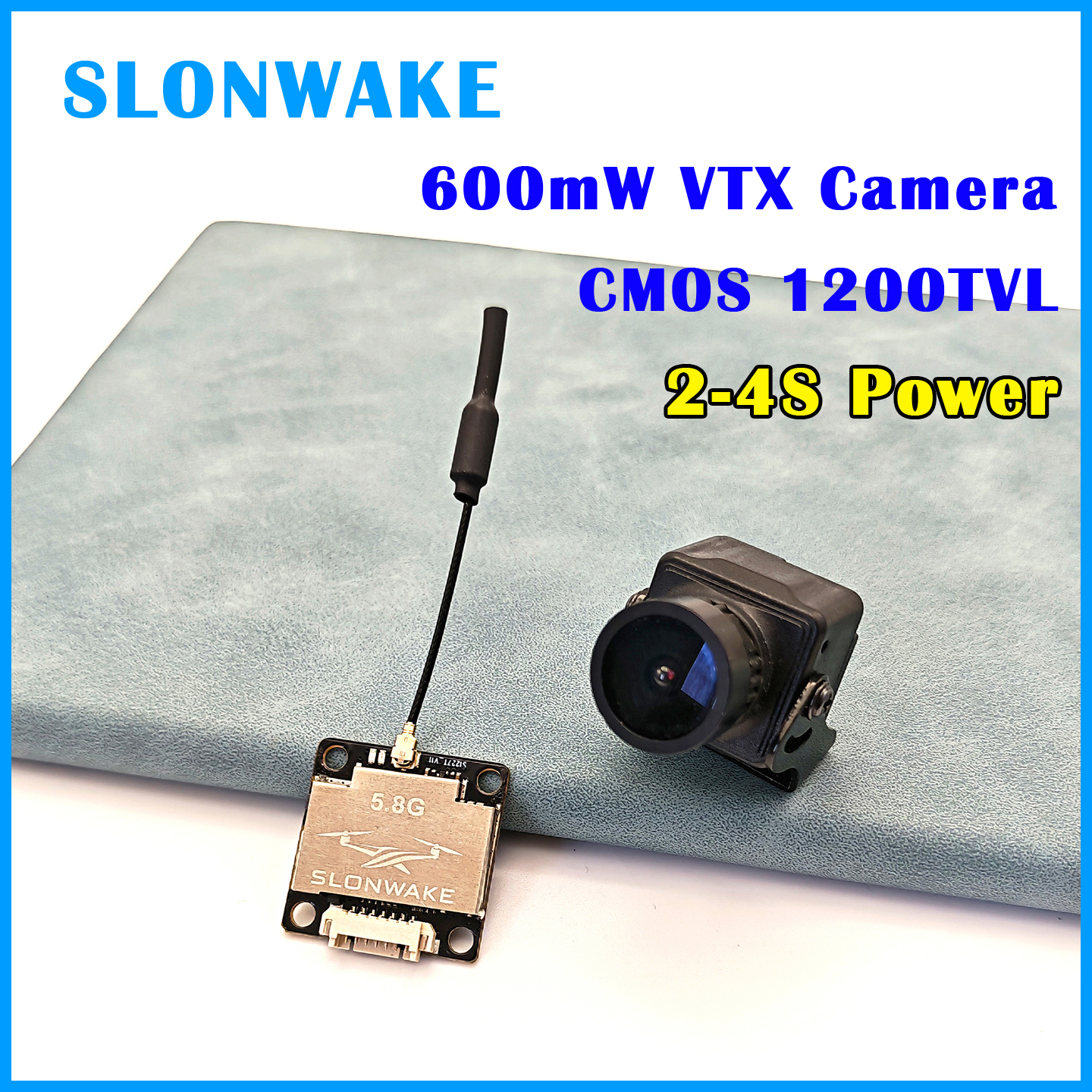 SLONWAKE Ready to use 5.8G 48C - đánh giá và giá Drone Frame