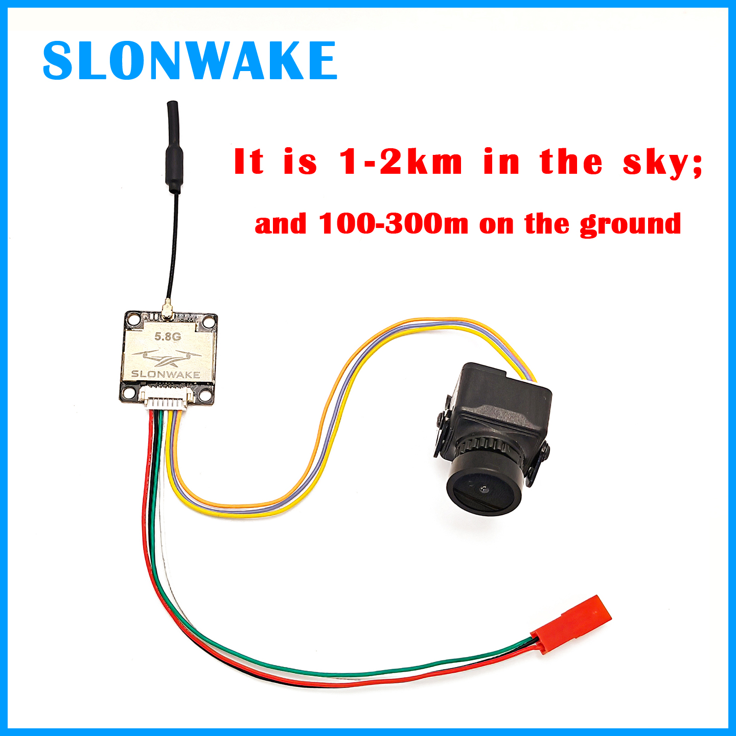 SLONWAKE Ready to use 5.8G 48C - đánh giá và giá Drone Frame