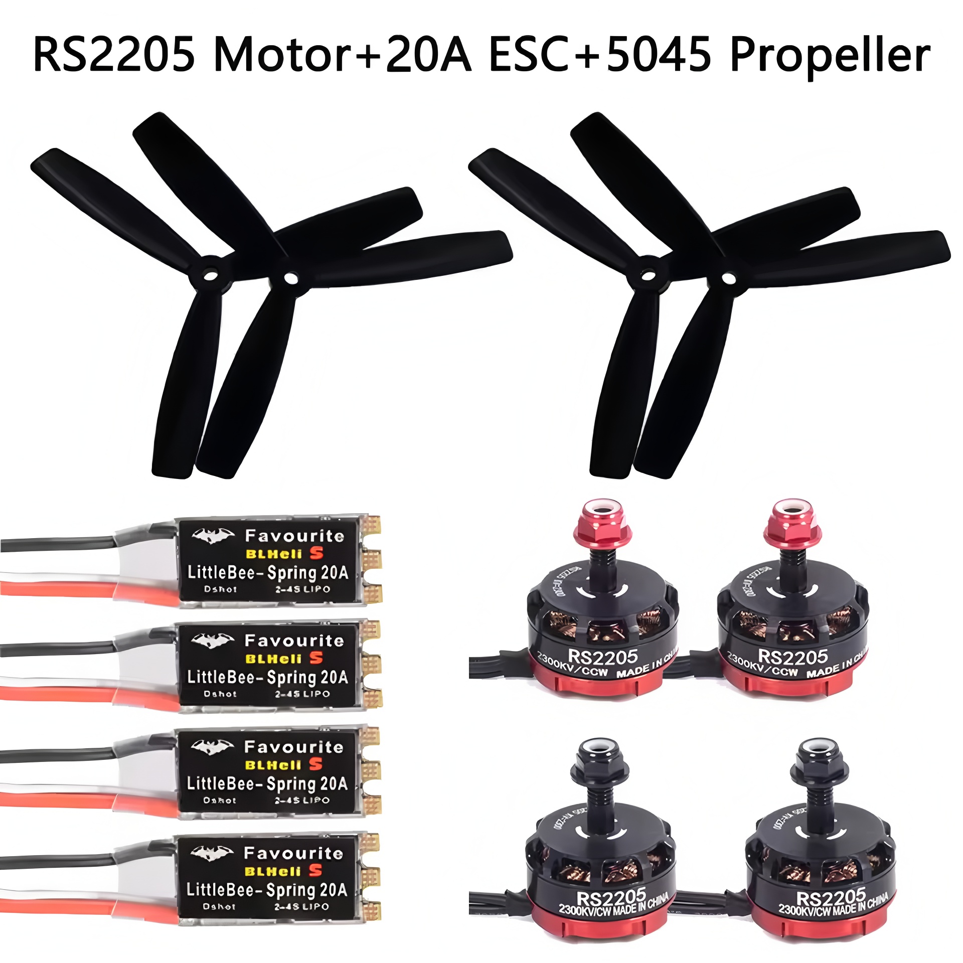 FPV RS2205 2300KV CW CCW Brush - đánh giá và giá Drone Power Distribution Board