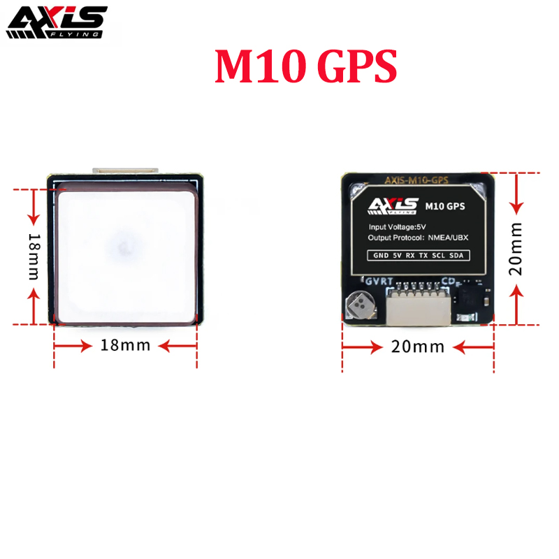 Axisflying M10 GPS Module Buil - đánh giá và giá Drone Compass