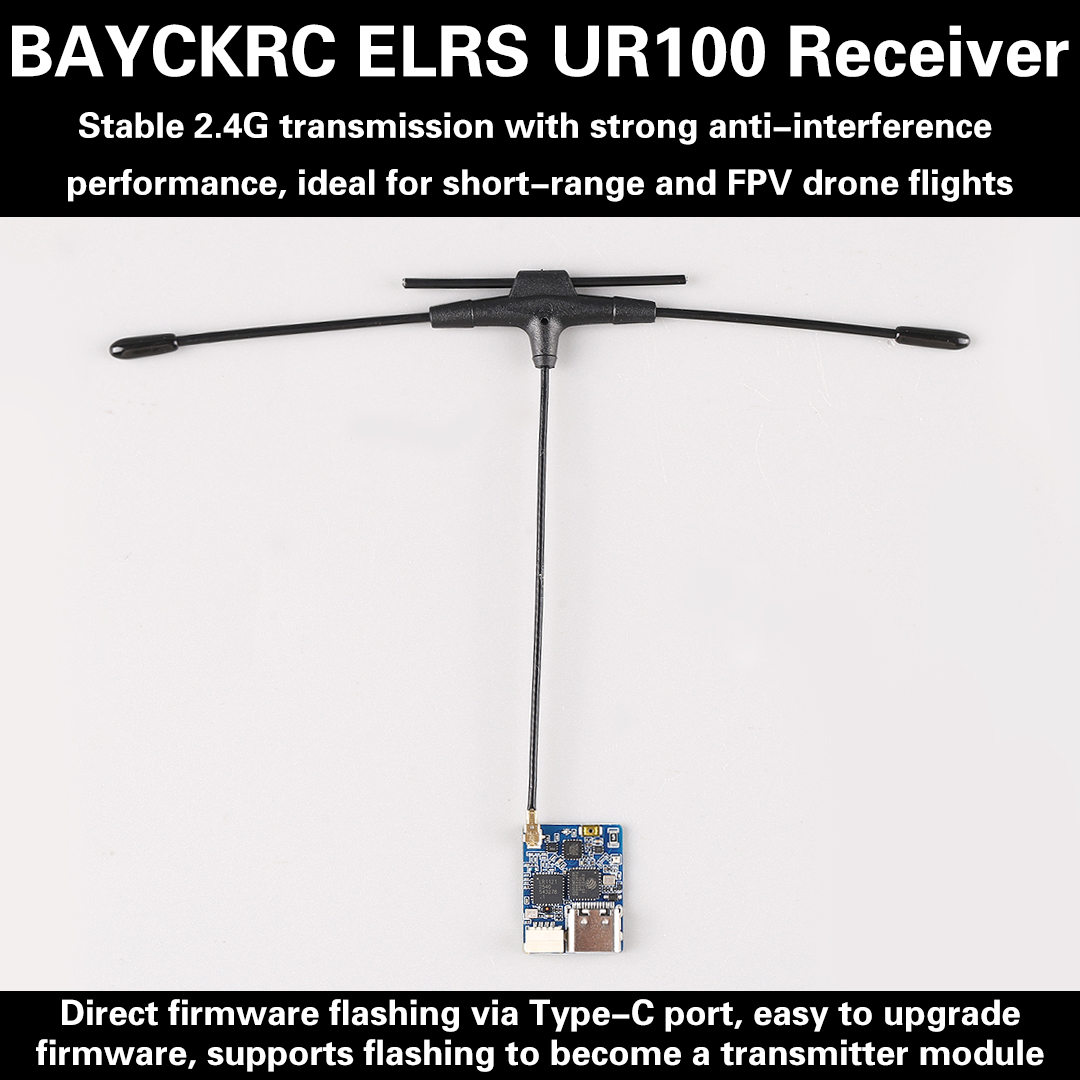 BAYCKRC UR100 ExpressLRS Dual  - đánh giá và giá Drone Frame