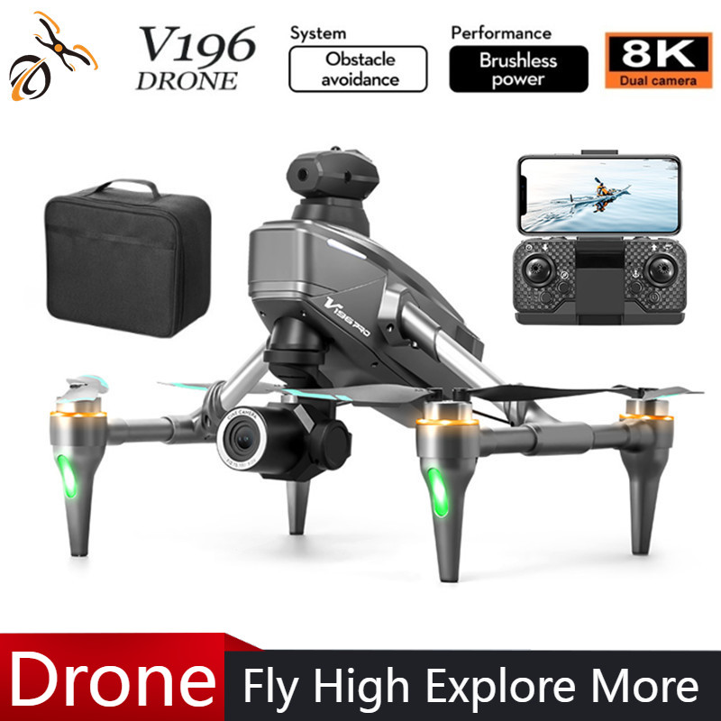 2025 V196 Automatic Obstacle A - đánh giá và giá Drone Gimbal