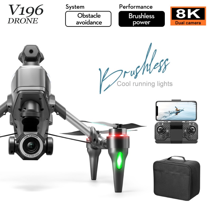 2025 V196 Automatic Obstacle A - đánh giá và giá Drone Gimbal
