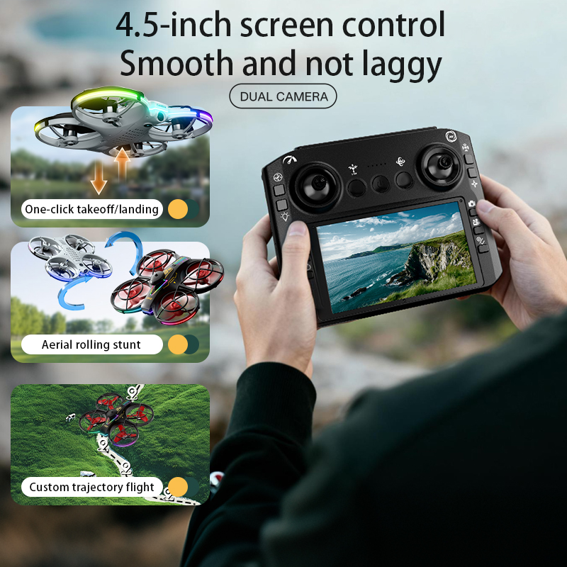 RH830 Professional 4K HD Drone - đánh giá và giá Drone Led Light