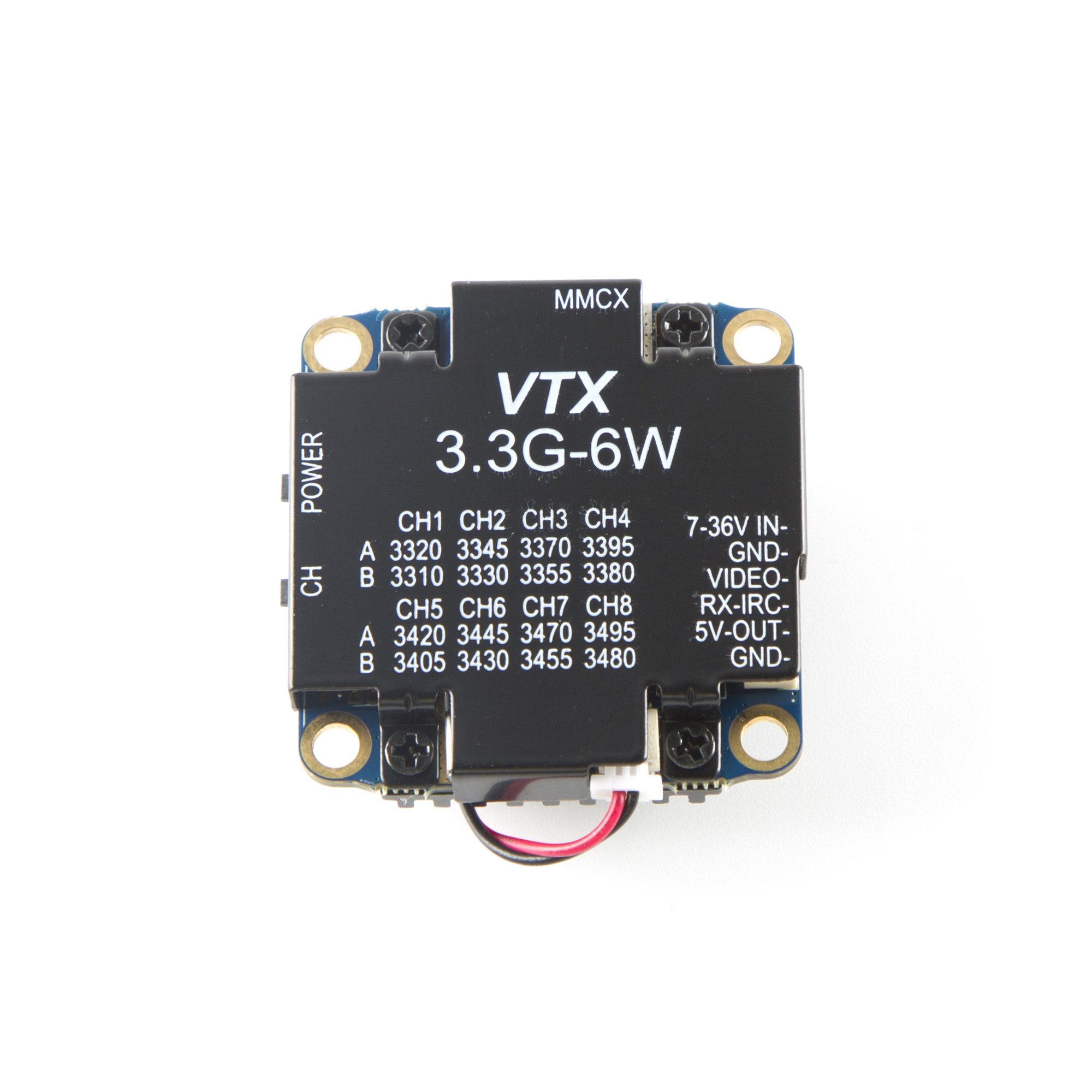 FPV Video Transmitter 3.3G 6W  - đánh giá và giá Drone Transmitter