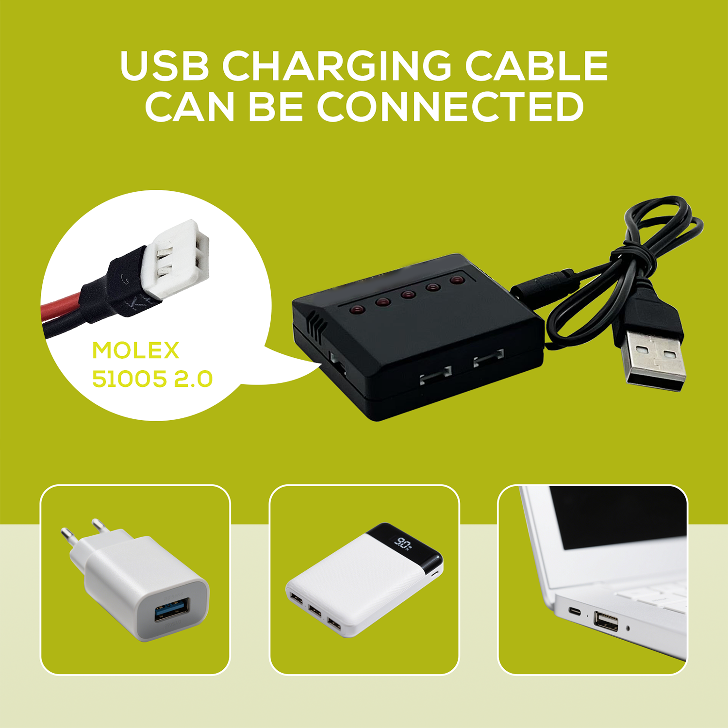 5Pcs 3.7V 500mAh LiPo Batterie - đánh giá và giá Drone Charger