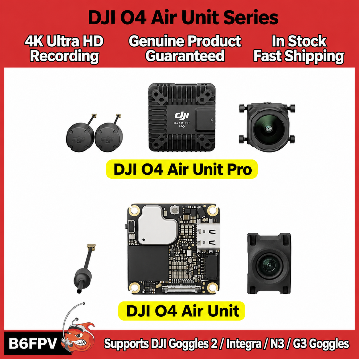 DJI O4 Air Unit Series Flagshi - đánh giá và giá Drone Camera